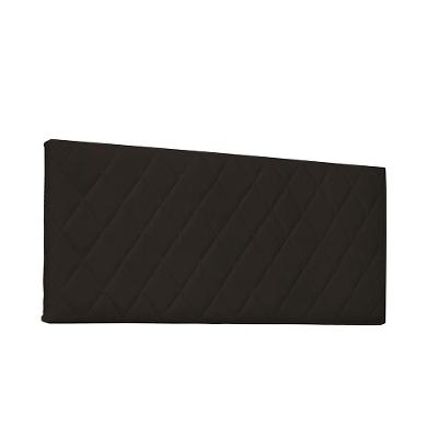 Cabeceira Painel Dubai Casal 140cm Corino Marrom