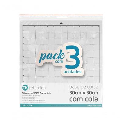 Kit 3 Bases De Corte Silhouette Cameo 30x30 - Tk