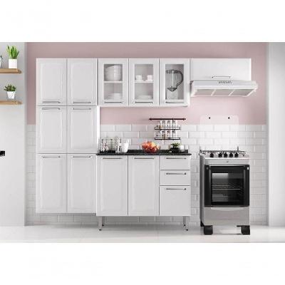Cozinha Itatiaia Luce 4 Peças 3 Vidros Branca