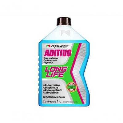 Aditivo Radiador Concentrado 1l Azul Organico - Long Life 12002