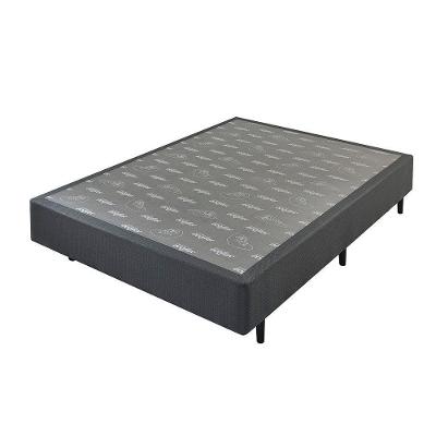 Base Para Cama Box Casal Ecoflex Grafite 138x188x25cm Base Box