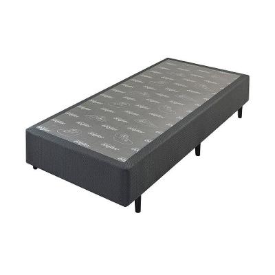 Base Para Cama Box Solteiro Ecoflex Grafite 88x188x25cm Base Box