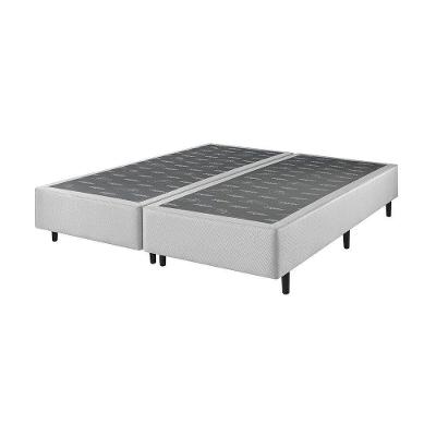 Base Para Cama Box Casal Ecoflex Prata 158x198x25cm Base Box