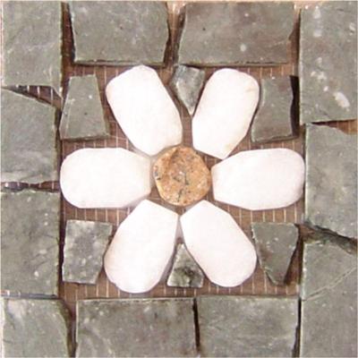 Tozetto Mosaico Fiore Verde - 13x13cm