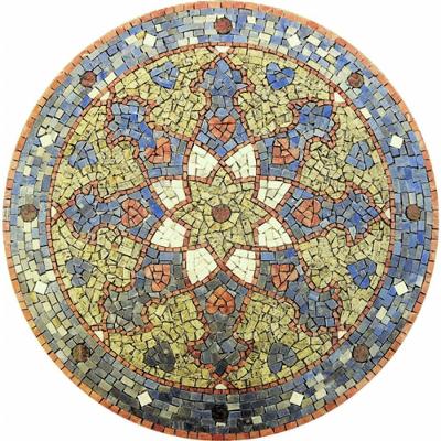 Mandala Indiana Piso Mosaico Noite árabe