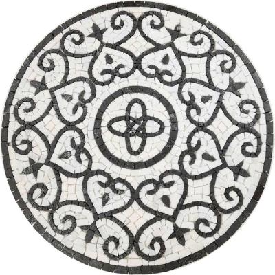 Piso Em Mosaico Romano Itálico Tamanho 120cm