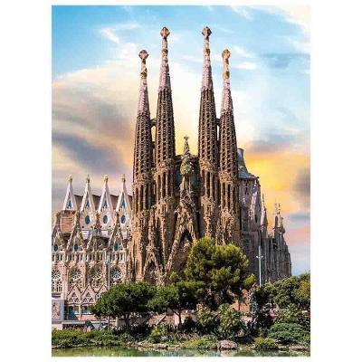 Quebra-Cabeça - 500 Peças - Basílica Da Sagrada Família - Grow