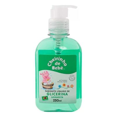 Sabonete Líquido Cheiro Bebê Glicerina Lavanda 250ml