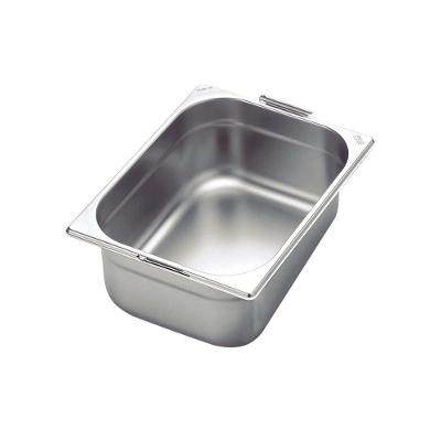 Cuba Tramontina Gn 1-2 Aço Inox Alças Móveis Profundidade 180mm - Aço 430 Tramontina