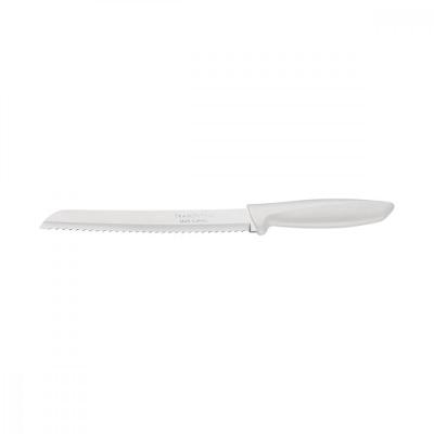 Faca Para Pão Tramontina Plenu Inox Off White 8"