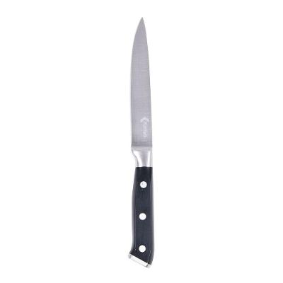 Faca Para Pão E Vegetais Aço Inox 15,5cm Kenya Preta Faca Para Pão E Vegetais Aço Inox 15cm Kenya Preta