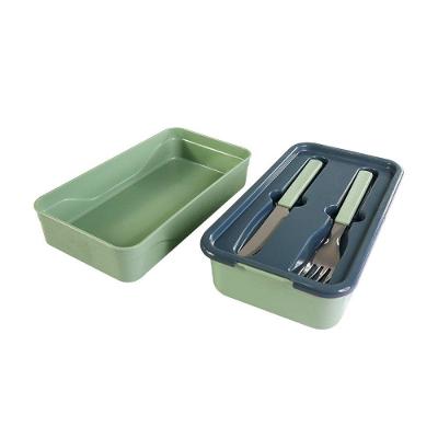 Marmita Fitness 1,3l Sem Bpa 2 Compartimentos Para Comida