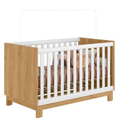 Berço Mini Cama Infantil Mdp-mdf Q Encanto Slim Freijo-off White