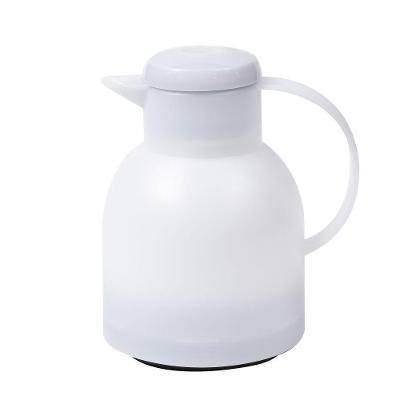 Garrafa Térmica De 1 Litro Quick Press Samba Emsa Branca