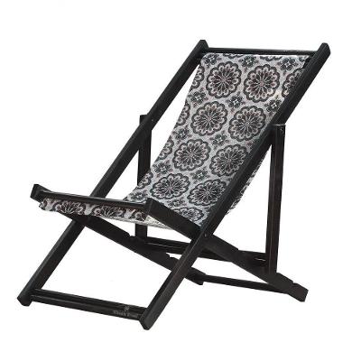 Espreguiçadeira Preguiçosa Dobrável Black Sb-mandala