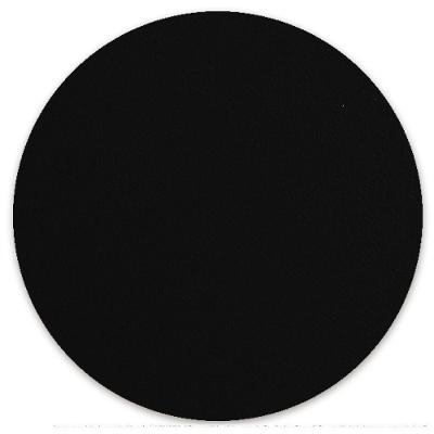 Tampo Redondo 50cm Para Mesa Mdf 15mm Preto