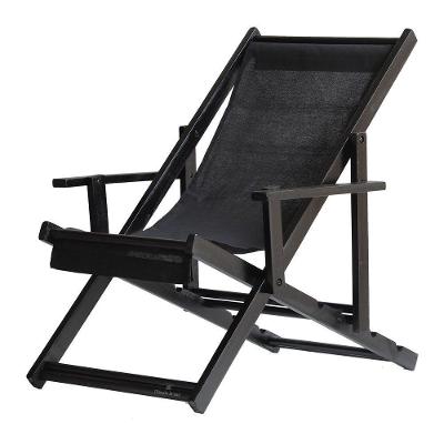 Espreguiçadeira Preguiçosa Dobrável Black Cb-preto