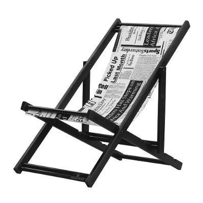 Kit 2 Espreguiçadeiras Dobrável Black Sb-jornal