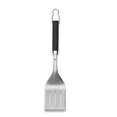 Espátula Para Churrasco Precision Aço Inox 45cm Weber Preta