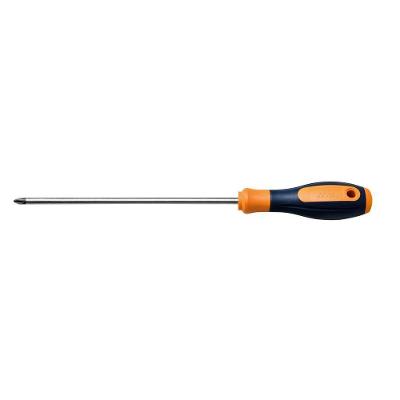 Chave De Fenda Ponta Cruzada Em Aço Cromo Vanadio 5x200 Mm (3-16x8) Tramontina Pro