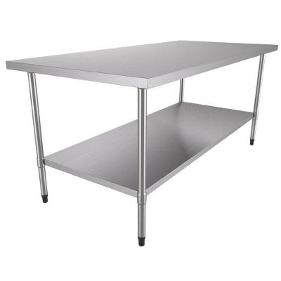 Bancada De Apoio Total Inox 1,80m X 0,70m Bai 1800/700 - Metalcubas