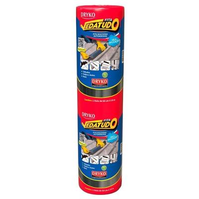 Fita Vedatudo Alumínio Multiuso Autoadesiva - Dryko 60cm X 10m