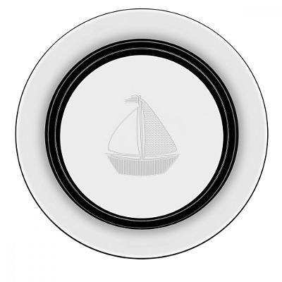 Prato Infantil Tramontina Le Petit Em Aço Inox 23Cm