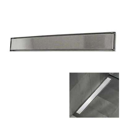 Ralo Oculto Linear Invisivel 60cm Inox Anti Odor Anti Inseto Banheiro Lavabo Resistente Seguro