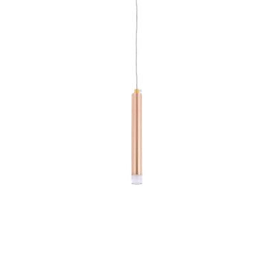Lustre Pendente Skylight Aaron 3079s Led Bivolt Dourado/transparente