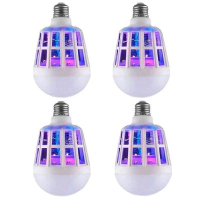 Kit 4 Lâmpadas Led Repelente Elétrico Mata Mosquito 15 W 127v-220v