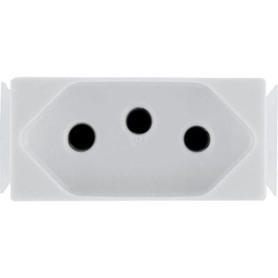 Kit 2 Modulo Tomada 2p+t Tramontina Aria 20 A 250 V Branco