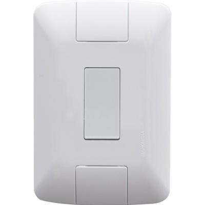 Kit 4 Conj 4x2 Interruptor Simples Tramontina 6a 250v