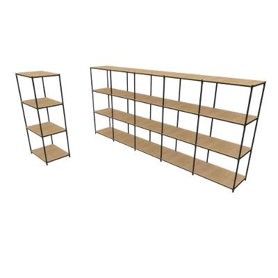 Praleira De Aço Reforçada Mini Porta Pallet 200x60x90 Estante Estoque Bandeja Crua 1 Módulo + 5 Módulos Conjugados