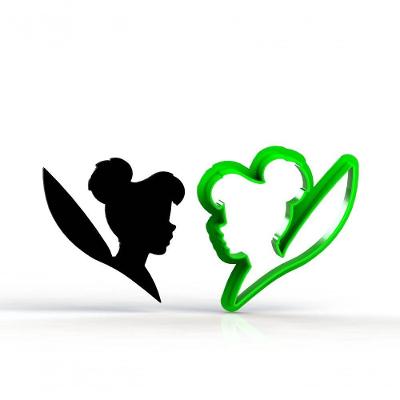 Cortador Perfil Fada Sininho Tinker Bell Mod3