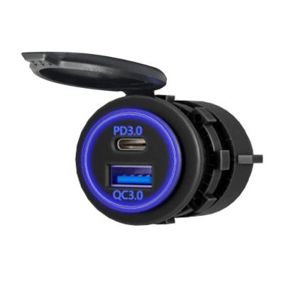 Carregador Celular Automotivo - Tomada Usb Pd Roadstar Rs-107 3u Br