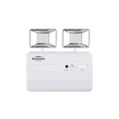 Bloco Autônomo Led 2 Faróis Quadrado - Blumenau Iluminação 10w 2200 Lumens