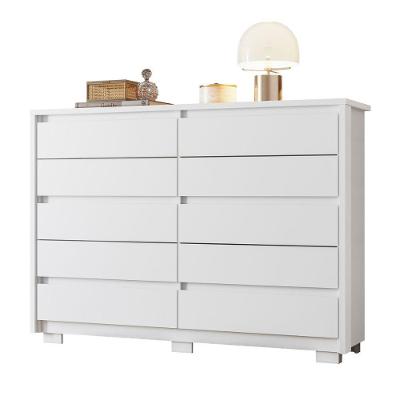 Cômoda Com 10 Gavetas Loanda Branco