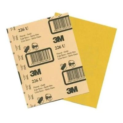 200 Lixas Ouro 3m - 220/320/400/600 50 Folhas Cada