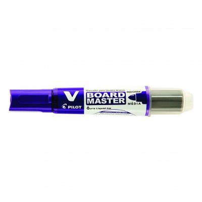 Marcador Para Quadro Branco V-board Master Pilot Recarregável Violeta