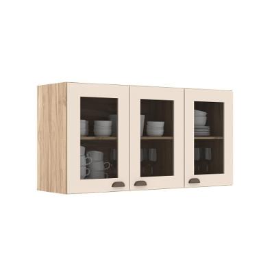 Armário Aereo 120 Cm Co11301 Veneza Carvalho Oak Cristalo Decibal