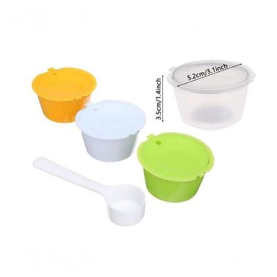 4 Cápsulas Reutilizável Dolce Gusto Recarregável Color