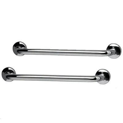 Alça Apoio 30cm Aço Inox Kit 2 Uni Barra Suporte Anti Queda Idoso Gestante Cadeirante Pcd Crianças