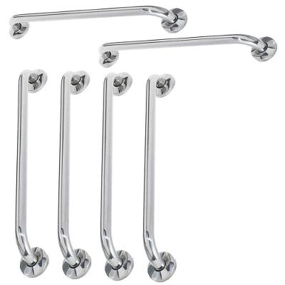 Alça Barra De Apoio Corrimao 70cm 80cm6 Unidades Suporte Acessibilidade Idoso Cadeirante Banheiro