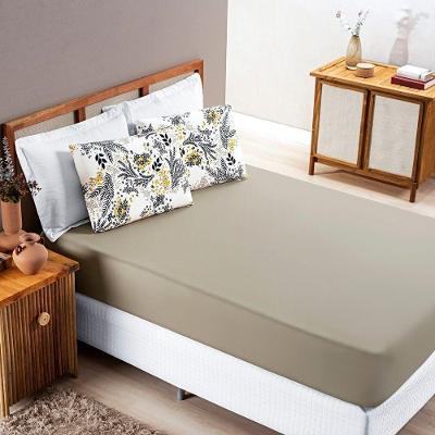 Jogo De Cama Malha King Quality 03 Peças - Blossom