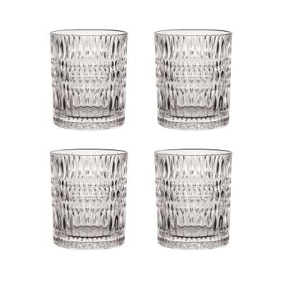 4 Copos Baixos Ethno Em Vidro Cristal 294ml Nachtmann