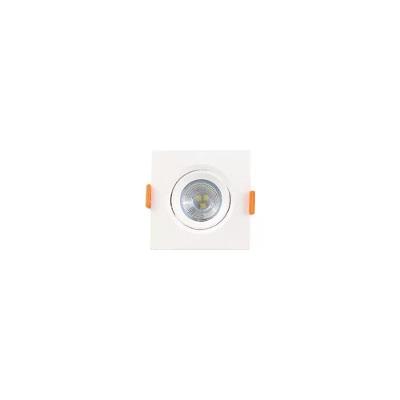 Mini Spot Led Embutir Quadrado Fênix 5w 3000k Mr16 Bivolt Kian