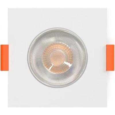 Mini Spot Led 3w 6500k Embutir Quadrado Bivolt Luminatti