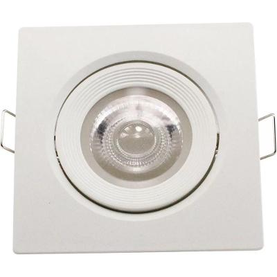 Mini Spot Led Embutir Quadrado Fênix 5w 6000k Mr16 Bivolt Kian