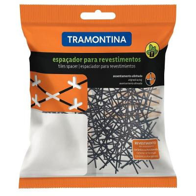 Espaçador Cruzeta Plástico Tramontina 1mm Saco 100 Un Tramontina