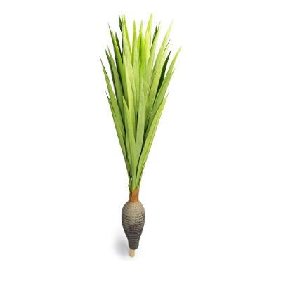 Planta Artificial Dracena Garrafa Real Toque X37 Verde 120 Cm F04 - D'rossi